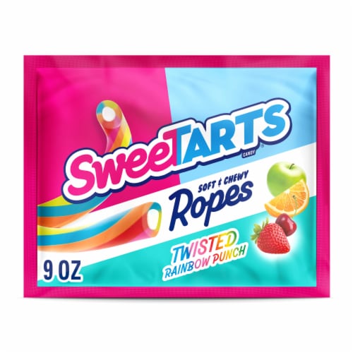 Sweetarts Twisted Rainbow Punch Ropes