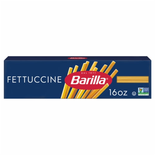 Barilla Fettuccine Pasta Quality Non-GMO and Kosher Certified Pasta