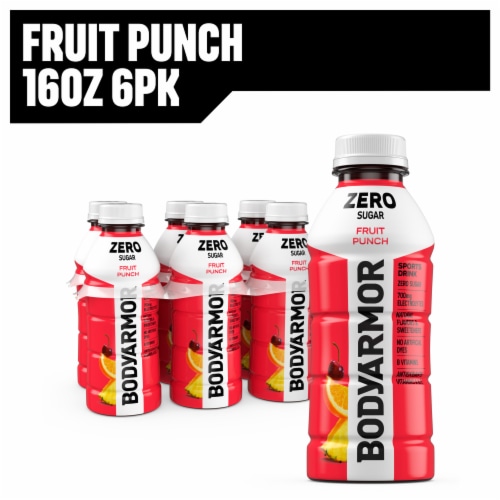BODYARMOR® Zero Sugar Fruit Punch Sports Drink Bottles