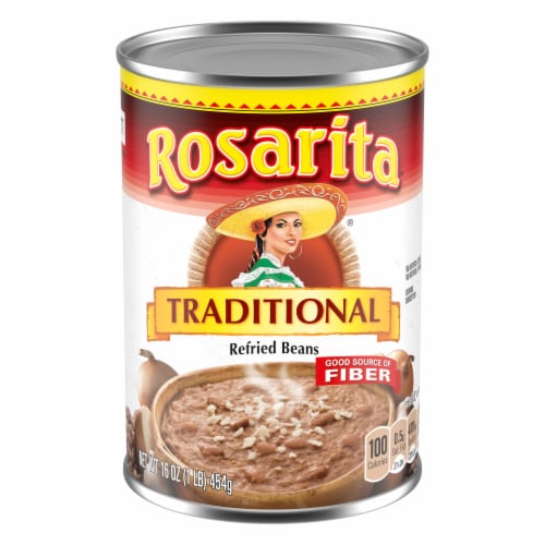 Rosarita Traditional Refried Beans, Canned Beans