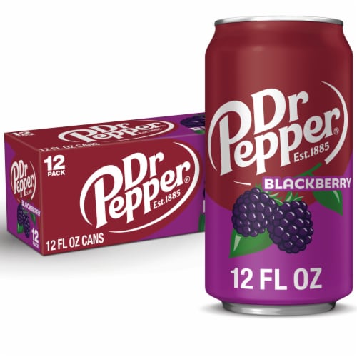 Dr Pepper Blackberry Soda Cans