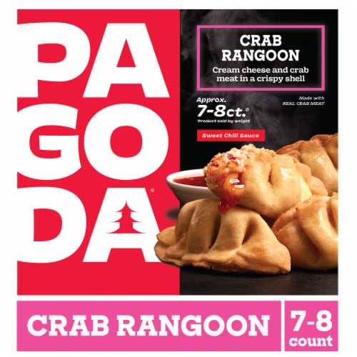 Pagoda Frozen Crab Rangoons with Sweet Chili Dipping Sauce