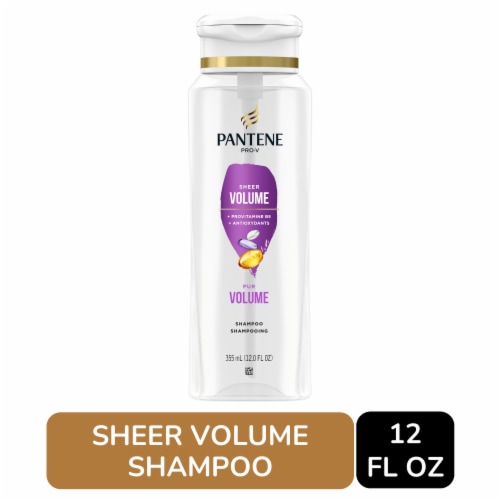 Pantene Sheer Volume Shampoo, 72 Hour Fullness