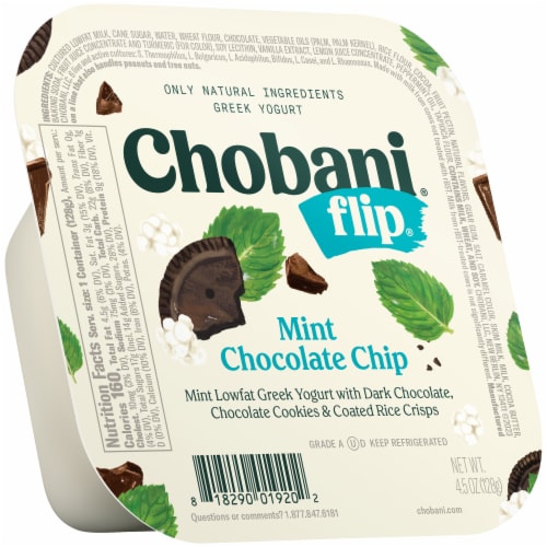 Chobani® Flip® Mint Chocolate Chip™ Low Fat Greek Yogurt Cup