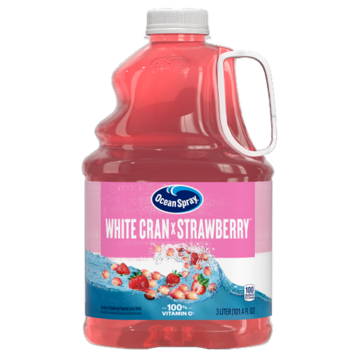 Ocean Spray® White Cran-Strawberry Juice Drink, 3L Bottle