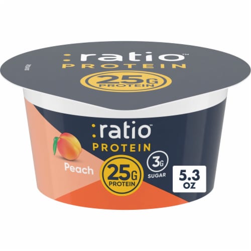 Ratio™ Protein Peach Yogurt Cultured Dairy Snack