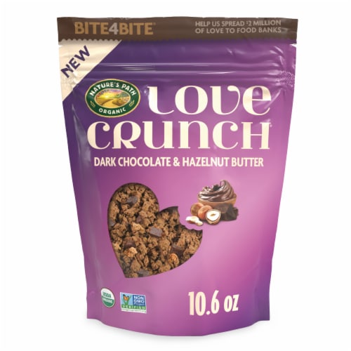 Nature's Path Love Crunch Dark Chocolate & Hazelnut Butter Granola