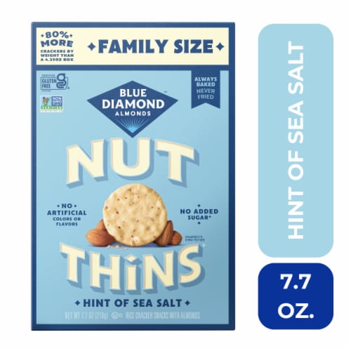 Blue Diamond® Nut-Thins® Hint of Sea Salt Almond Rice Crackers