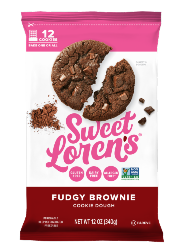 Sweet Loren's Gluten Free Fudgy Brownie Cookie Dough