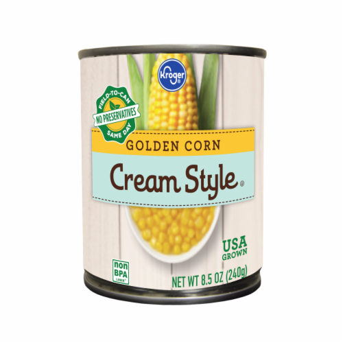 Kroger Gold Cream Style Corn - 8.5oz can
