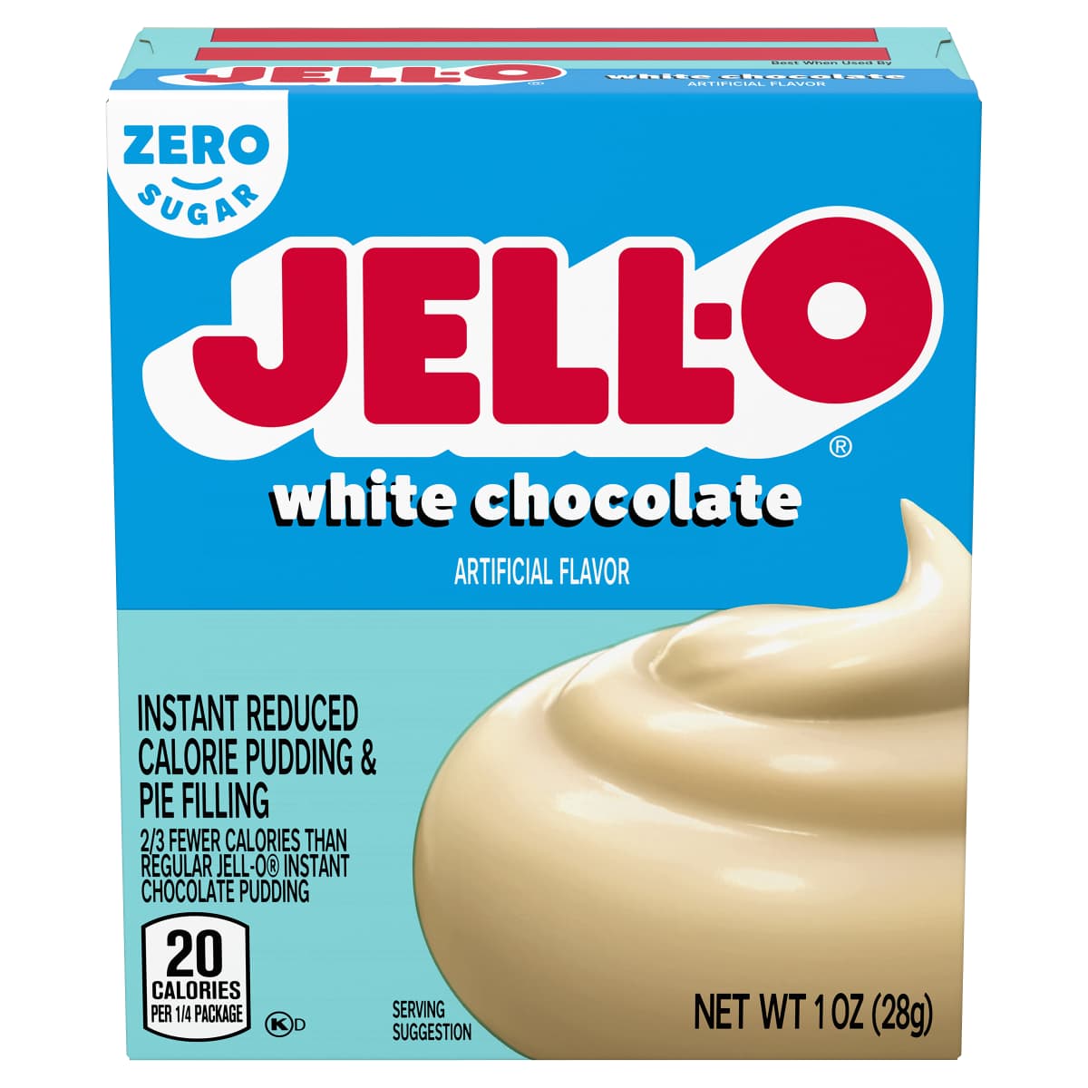 Zero Sugar White Chocolate Instant Pudding & Pie Filling