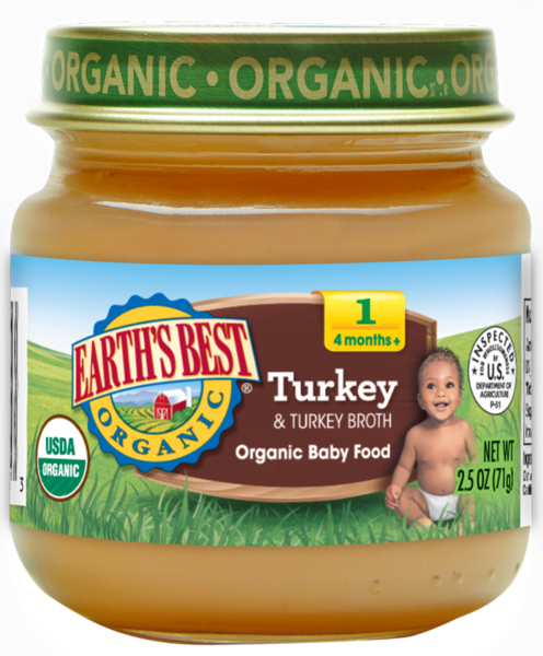 Earth's Best Organic Turkey Puree in Broth