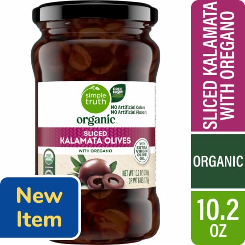 Simple Truth Organic® Sliced Kalamata Olives with Oregano