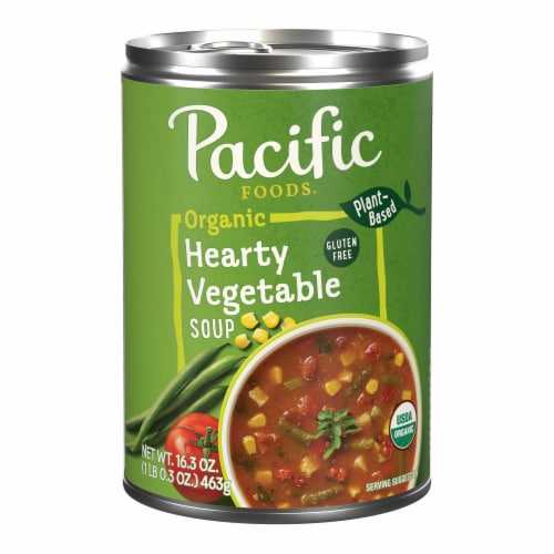 Pacific Foods Organic Hearty Vegetable Soup 16.3 oz Can