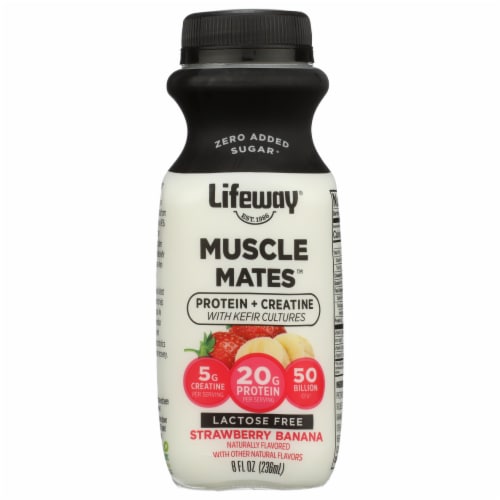Lifeway® Muscle Mates™ Strawberry Banana Protein + Creatine Drink