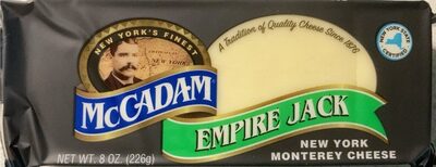 Mccadam Empire Moterey Jack Cheese 8 oz