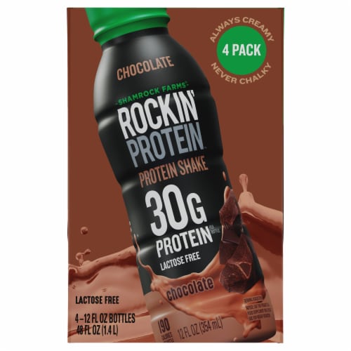 Shamrock Farms® Rockin' Protein™ Builder Chocolate Shake Bottles