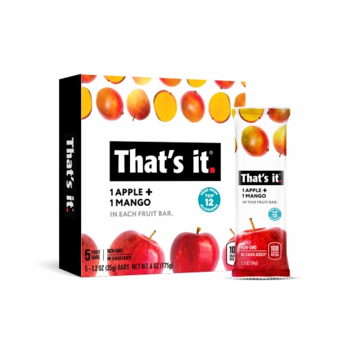 That's It Apple and Mango Fruit Bars