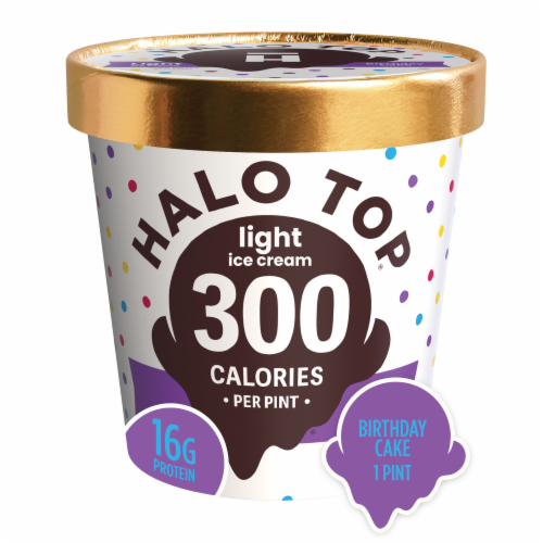 Halo Top Birthday Cake Light Ice Cream