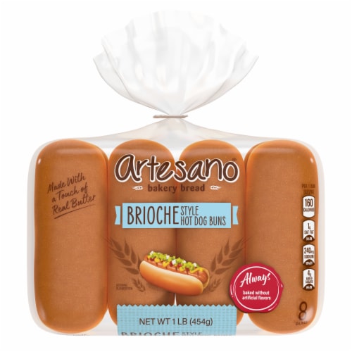 Artesano® Brioche Hot Dog Buns