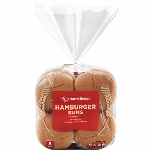 Harris Teeter™ 3.75" White Hamburger Buns