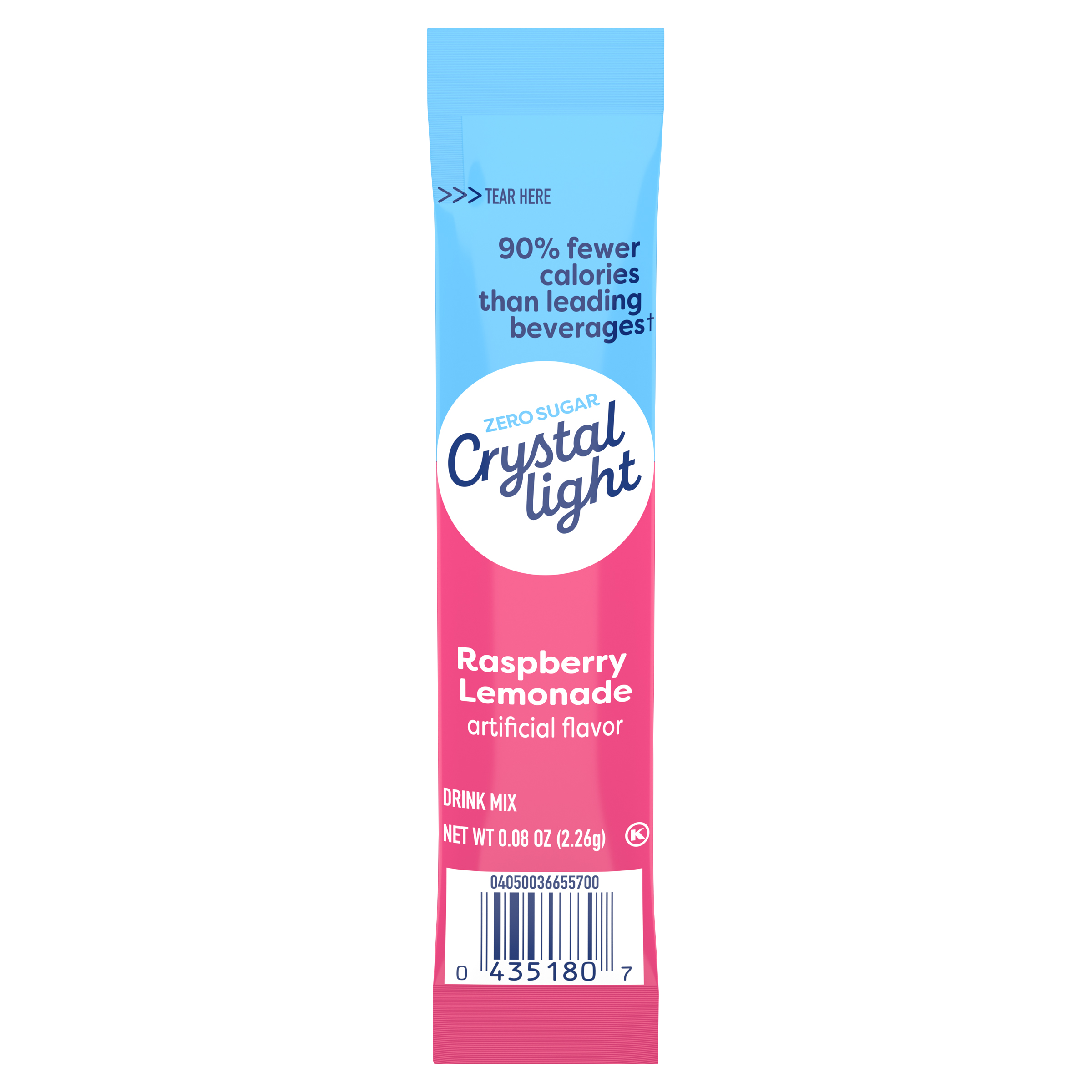 On-The-Go Sugar Free Powdered Raspberry Lemonade Drink Mix