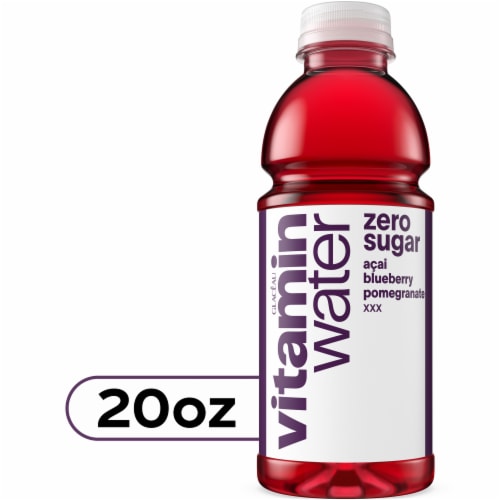 vitaminwater® Zero Sugar XXX Acai-Blueberry-Pomegranate Flavored Water Beverage Bottle