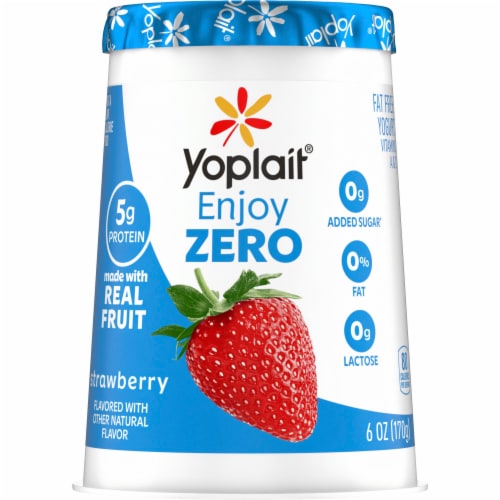 Yoplait® Enjoy ZERO Strawberry Fat Free Yogurt Cup