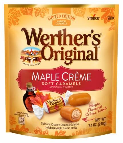 Werther's Original Limited Edition Fall Harvest Maple Crème Soft Caramels
