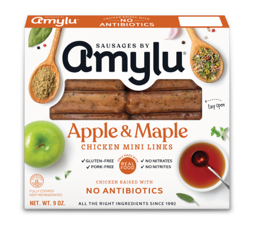 Sausages by Amylu Apple & Maple Chicken Mini Links