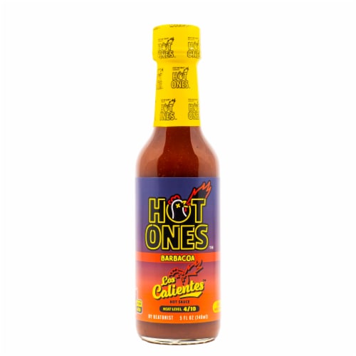 Hot Ones Los Calientes Barbacoa Hot Sauce Medium 5 fl Oz