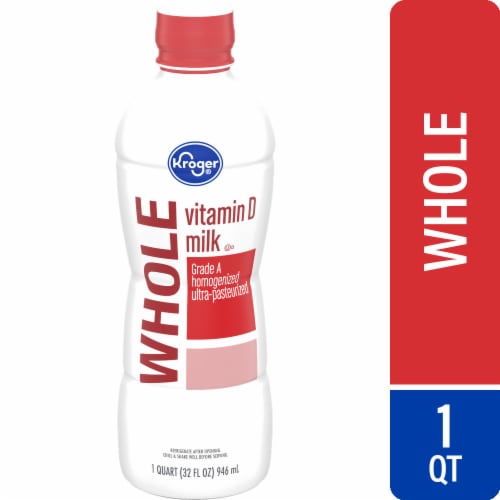 Kroger® Whole Vitamin D Milk 32 fl. oz. Bottle