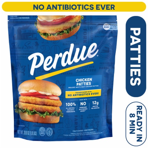 Perdue® Frozen Fully Cooked Breaded Chicken Breast Patties