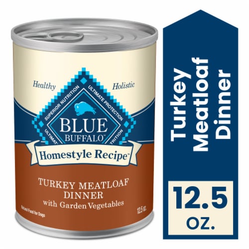 Blue Buffalo Homestyle Natural Adult Wet Dog Food Turkey & Garden Vegetables