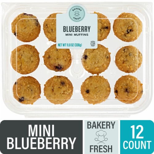 Bakery Fresh Mini Blueberry Muffins