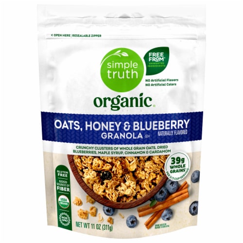 Simple Truth Organic® Oats Honey and Blueberry Granola
