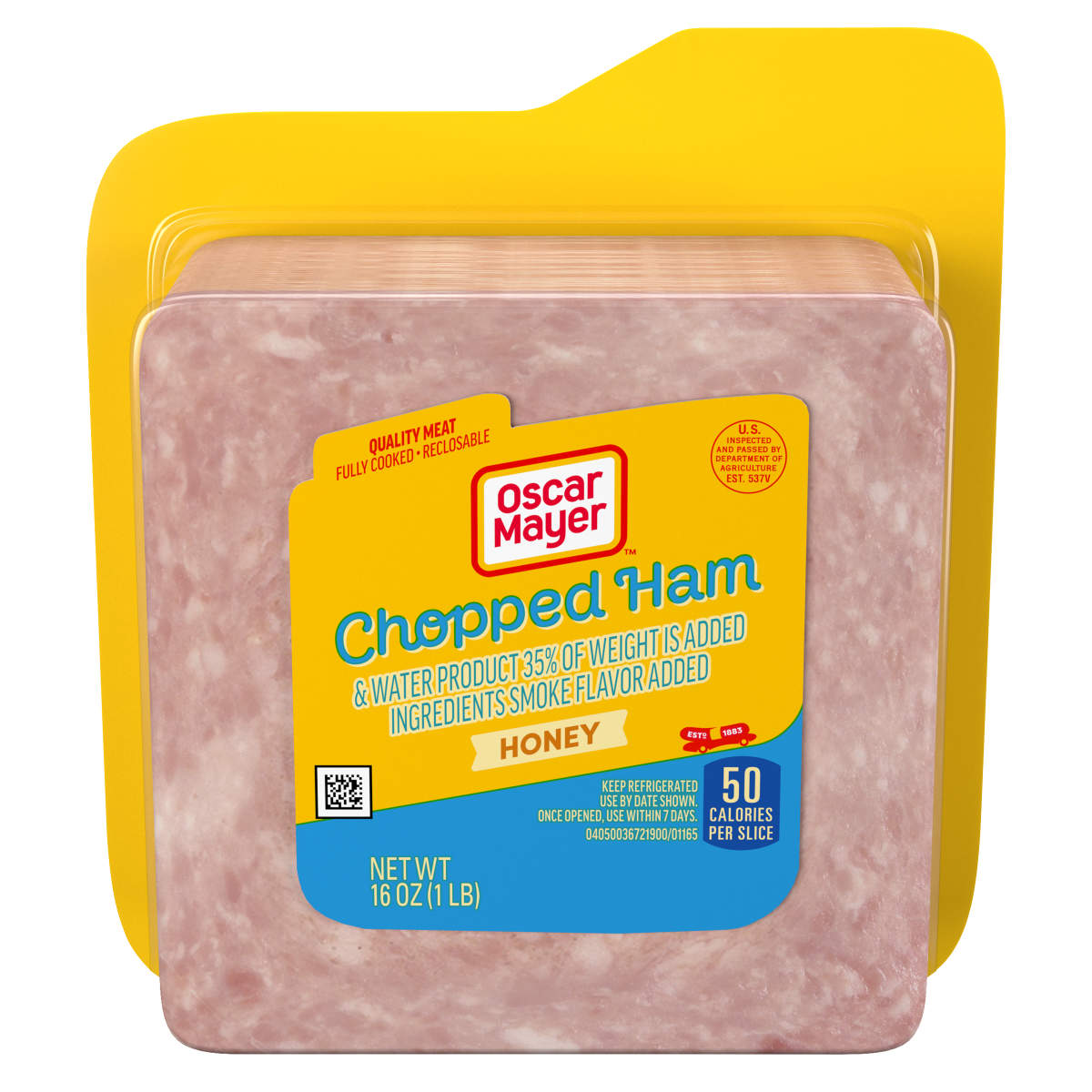 Honey Chopped Ham & Water Product Sliced Lunch Meat