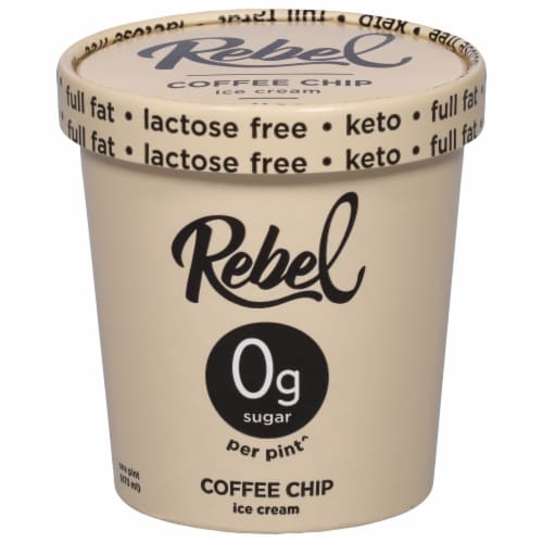 Rebel Lactose Free Coffee Chip Ice Cream Pint