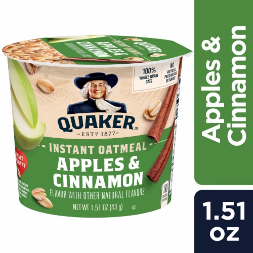 Instant Oatmeal Apple Cinnamon