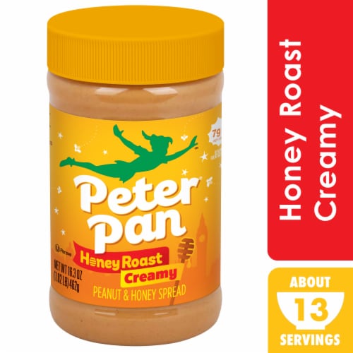 Peter Pan Creamy Honey Roast Peanut Butter Spread Made with Roasted Peanuts