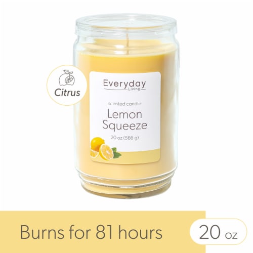 Everyday Living® Lemon Squeeze Jar Candle