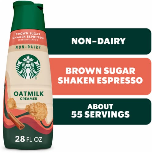 Starbucks Oat Milk Creamer Brown Sugar Cinnamon 28floz