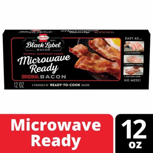 Hormel® Black Label® Bacon Microwave Ready Bacon