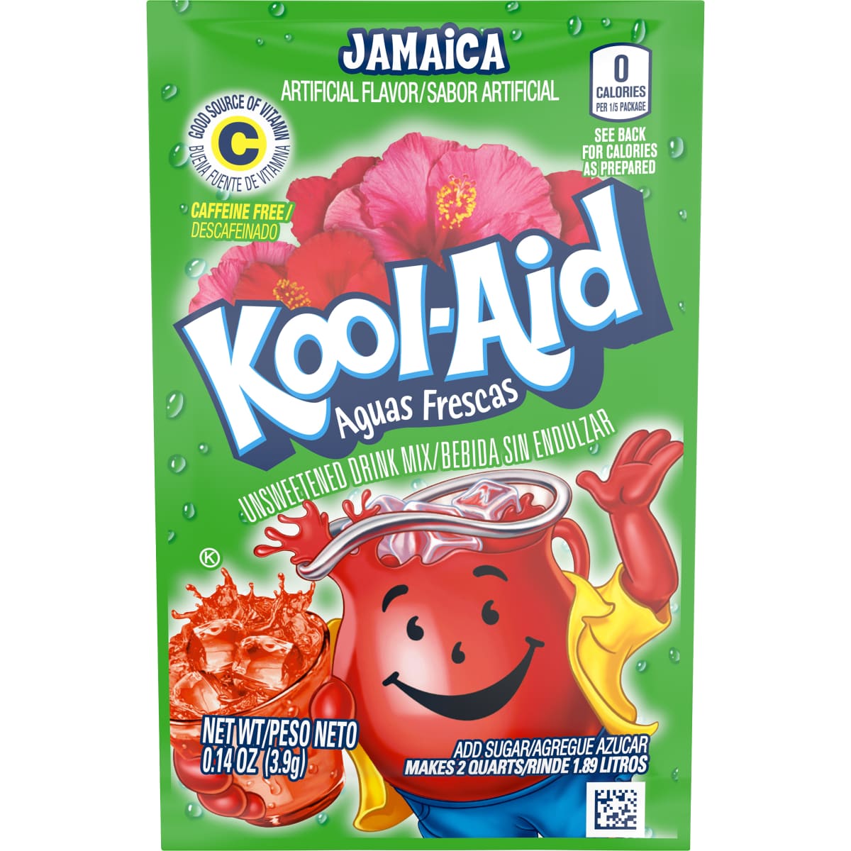 Unsweetened Jamaica Artificially Flavored Powdered Soft Drink Mix