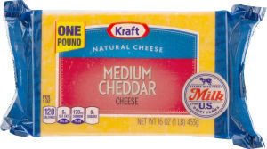Kraft Medium Cheddar Chunk 16oz