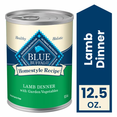 Blue Buffalo Homestyle Natural Adult Wet Dog Food Lamb & Garden Vegetables