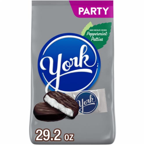 YORK Dark Chocolate Peppermint Patties Candy Bulk Party Pack