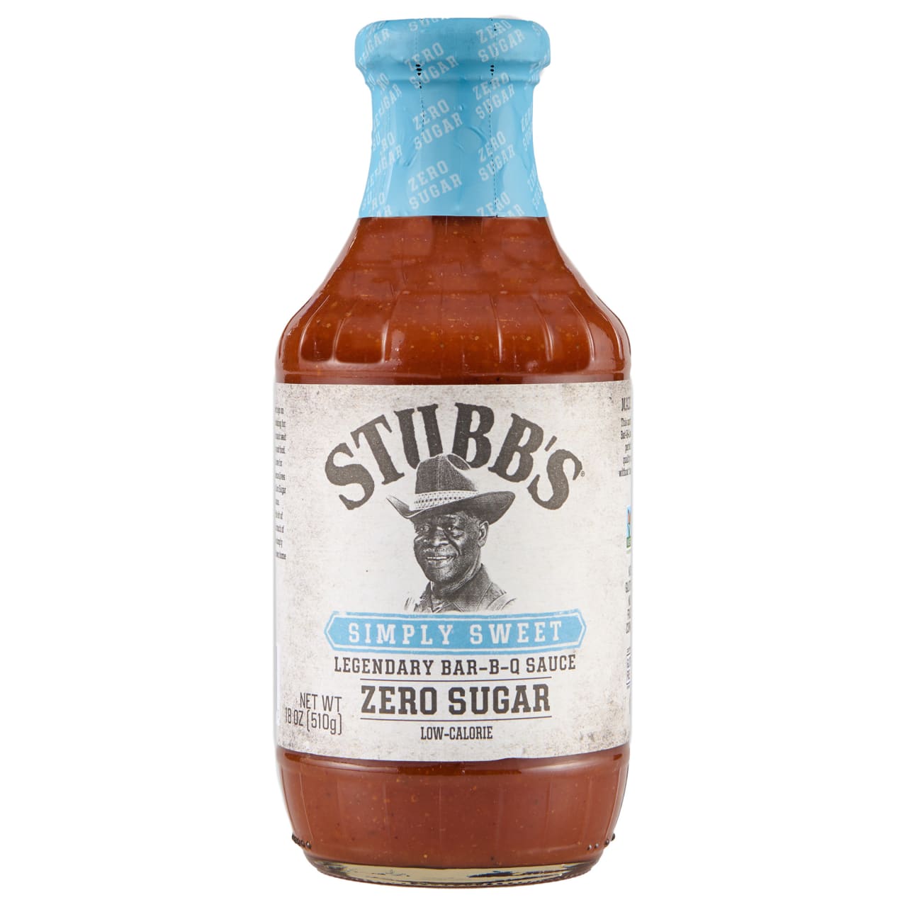 Stubb's Simply Sweet Reduced Sugar BBQ Sauce, 18 oz