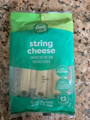 Food Club Mozzarella String 16oz