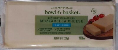 Bowl & Basket Mozz Low Moisture Part skim 8oz